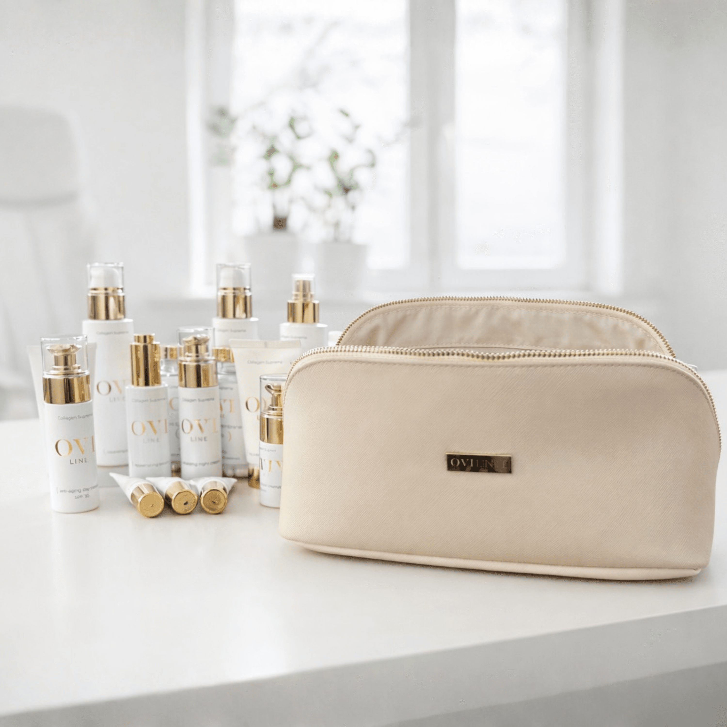 Elegancka kosmetyczka Oviline